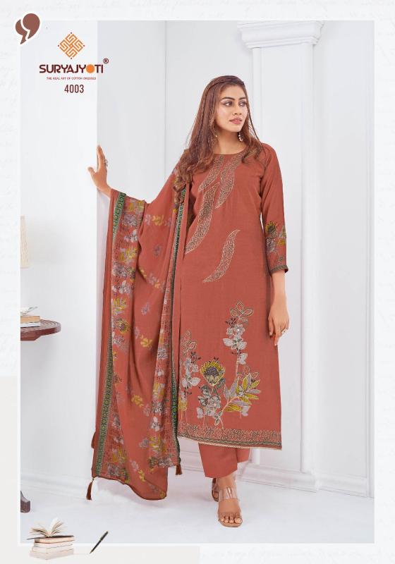 SuryaJyoti Prabha Vol-04 – Dress Material - Wholesale Catalog