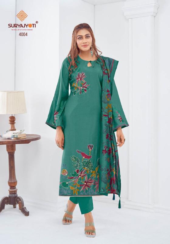 SuryaJyoti Prabha Vol-04 – Dress Material - Wholesale Catalog