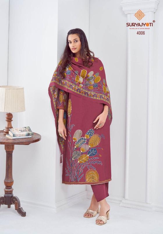 SuryaJyoti Prabha Vol-04 – Dress Material - Wholesale Catalog