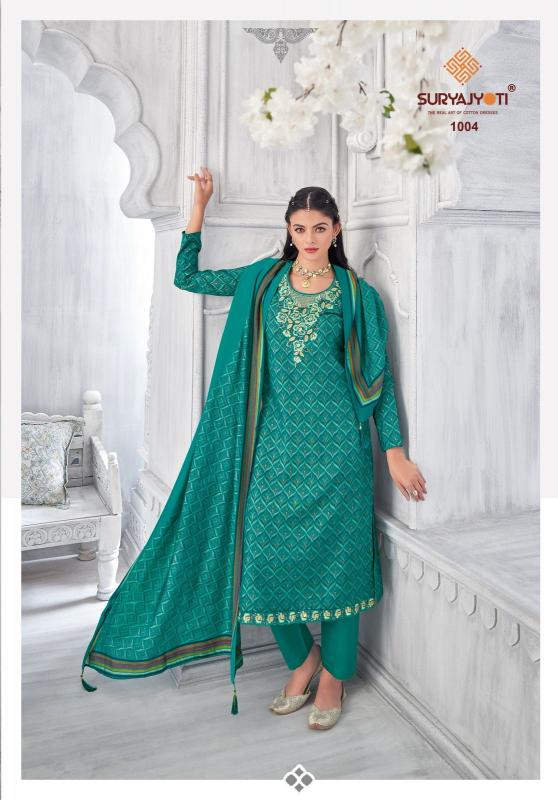 SuryaJyoti Priyanka Advance Vol-01 – Dress Material - Wholesale Catalog