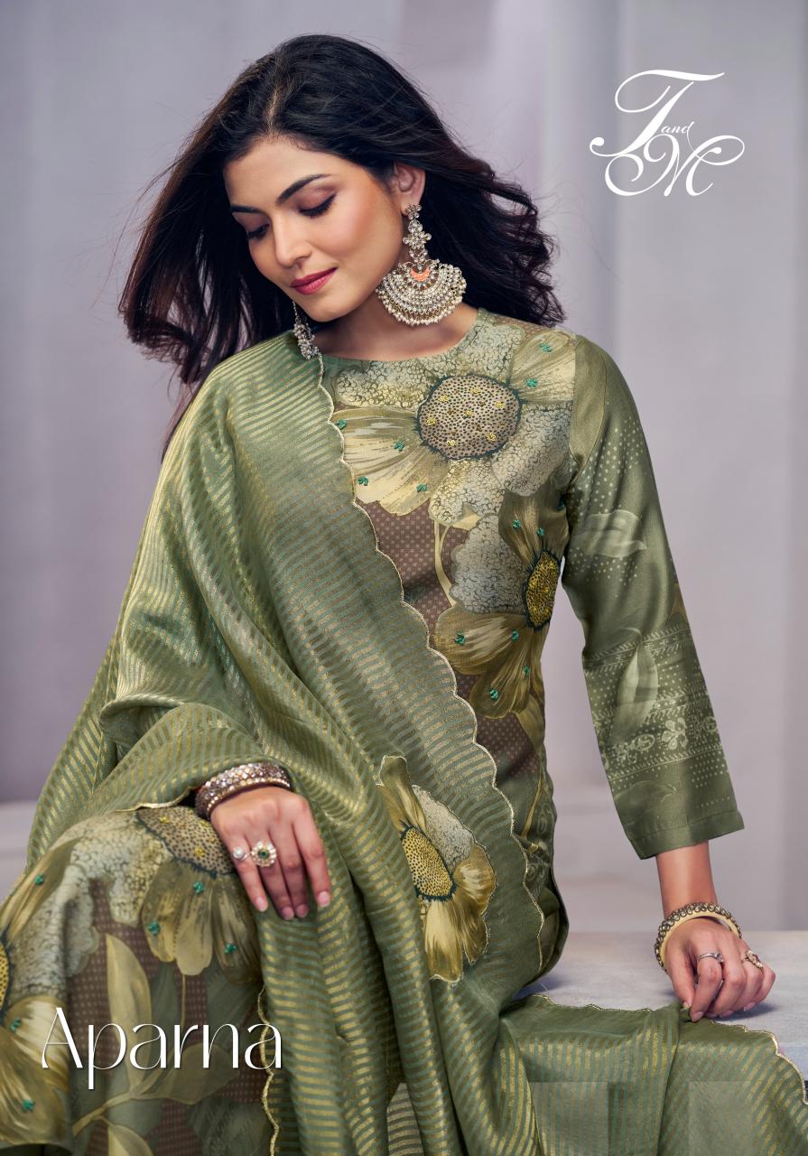 T&M Aparna catalog designer salwar kameez at wholesale price