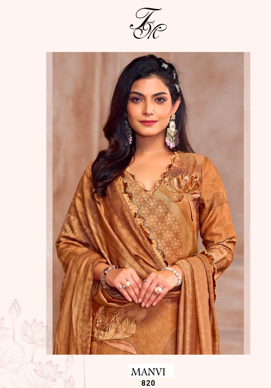 T&M Manvi catalog buy wholesale salwar kameez surat