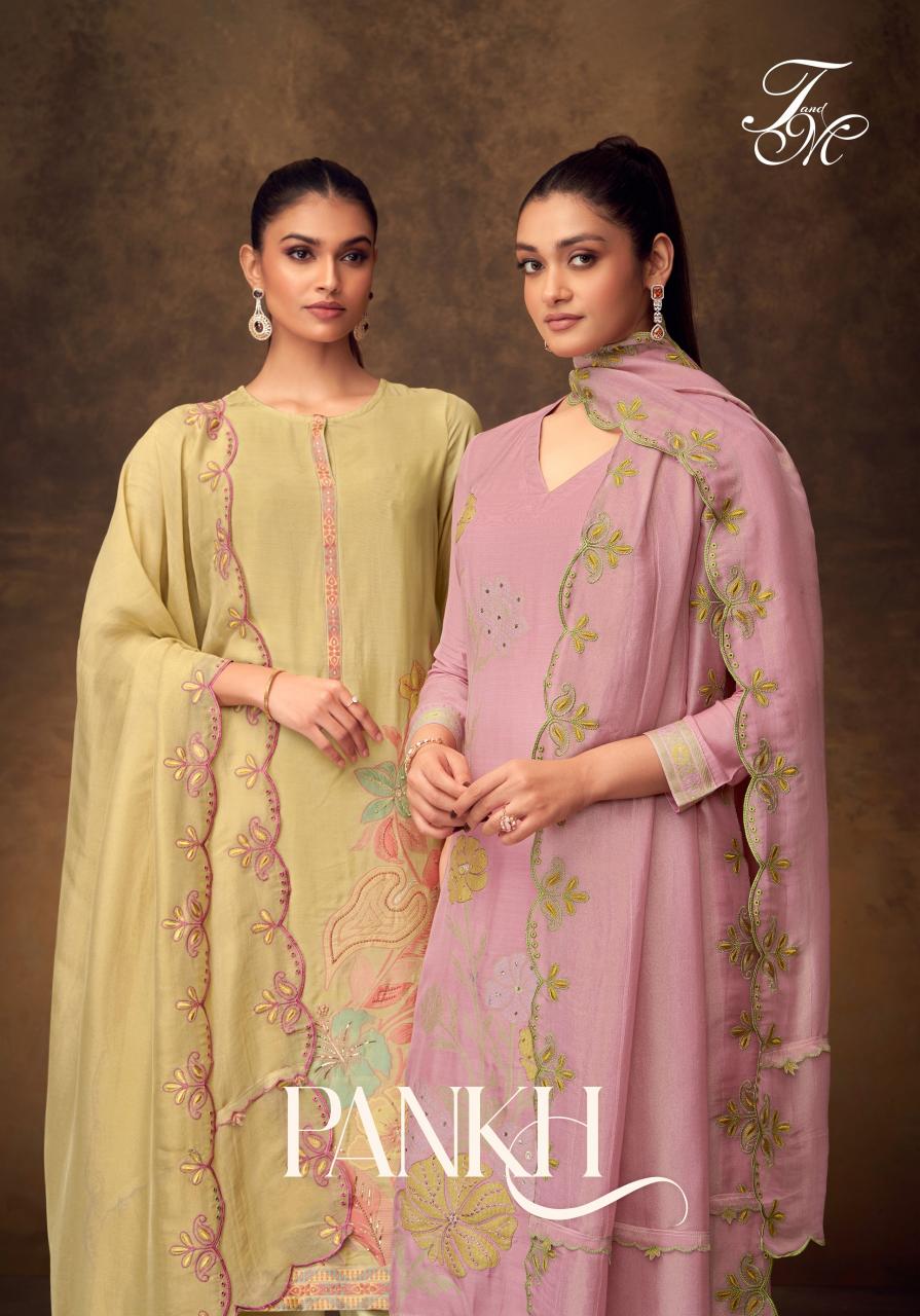 T&M Pankh catalog indian salwar kameez wholesale uk 