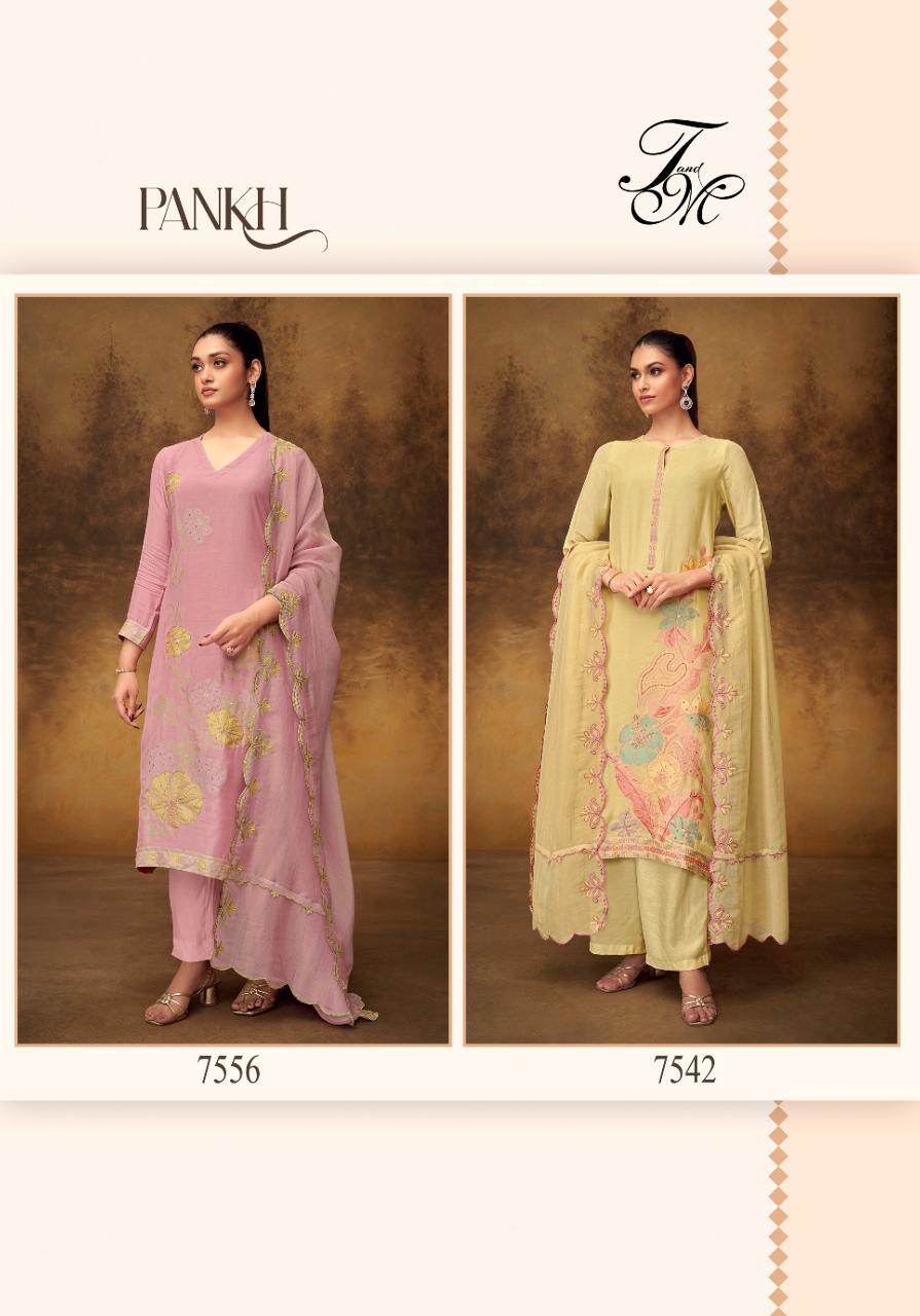 T&M Pankh catalog indian salwar kameez wholesale uk 