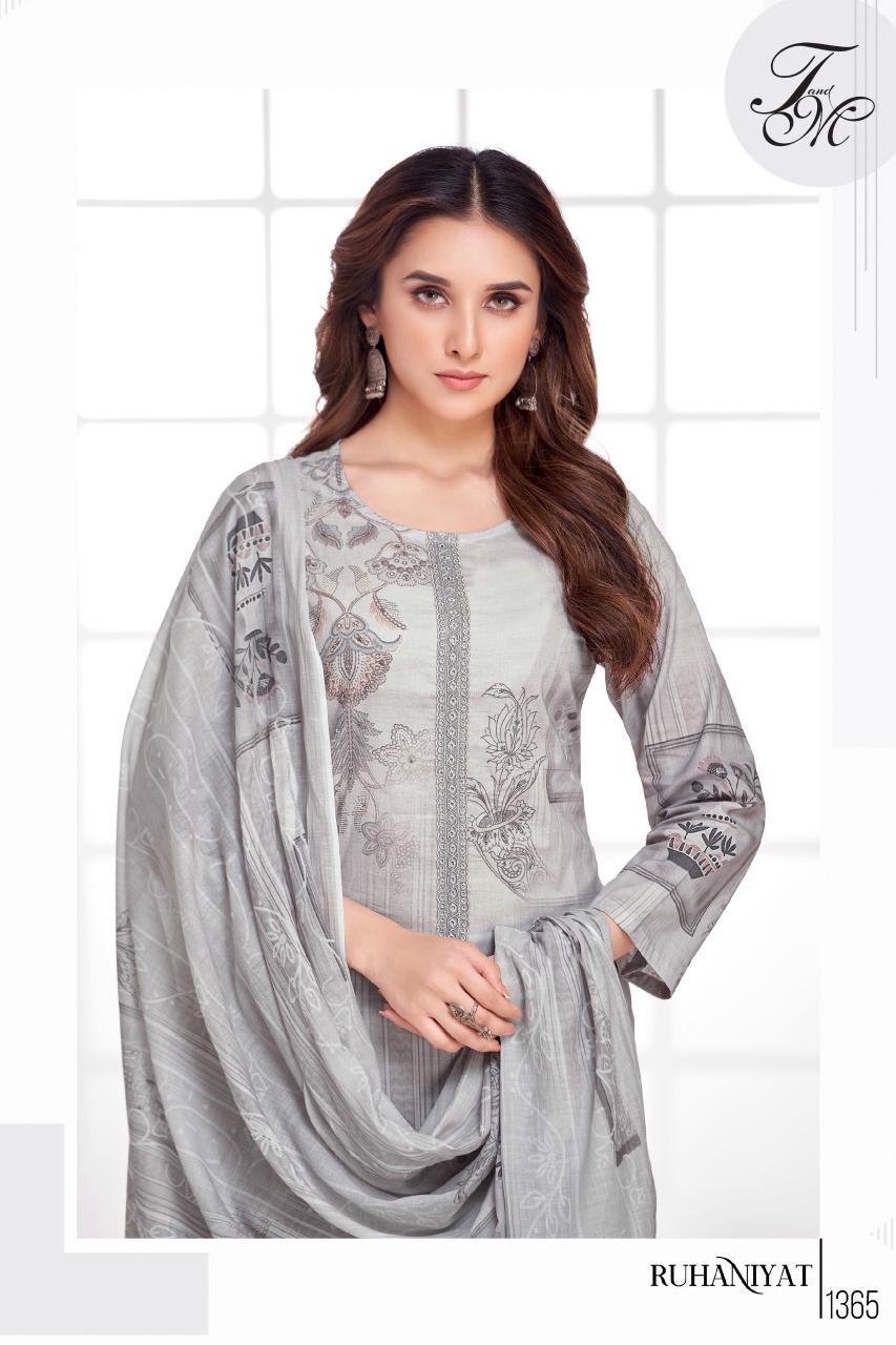 T&M Ruhaniyat catalog surat salwar kameez wholesalers online