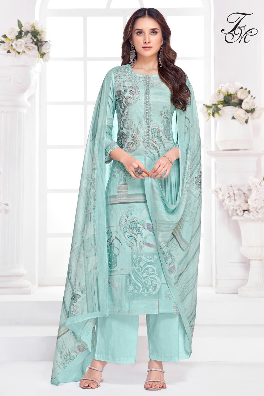 T&M Ruhaniyat catalog surat salwar kameez wholesalers online