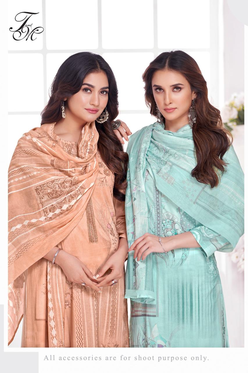 T&M Ruhaniyat catalog surat salwar kameez wholesalers online