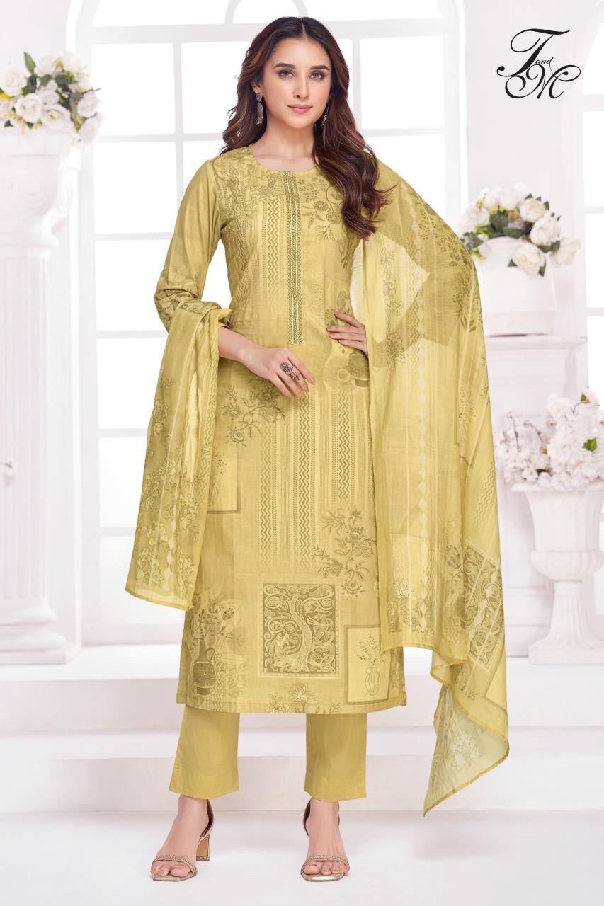 T&M Ruhaniyat catalog surat salwar kameez wholesalers online