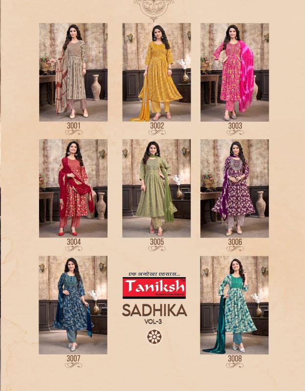 Taniksh Sadhika Vol 4 catalog top kurti brands in india