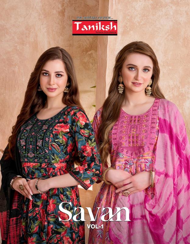 Taniksh Savan vol 1 Catalog ethnic indian kurtis online
