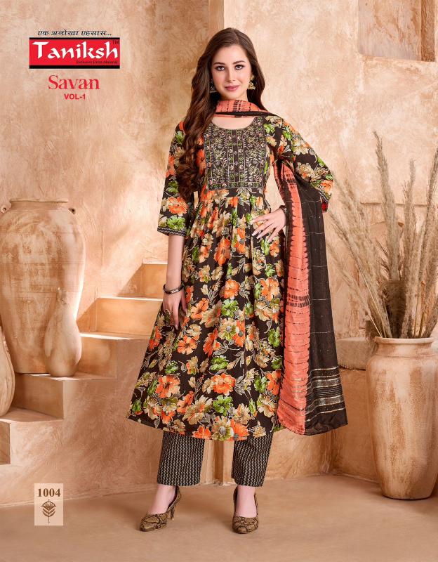 Taniksh Savan vol 1 Catalog ethnic indian kurtis online