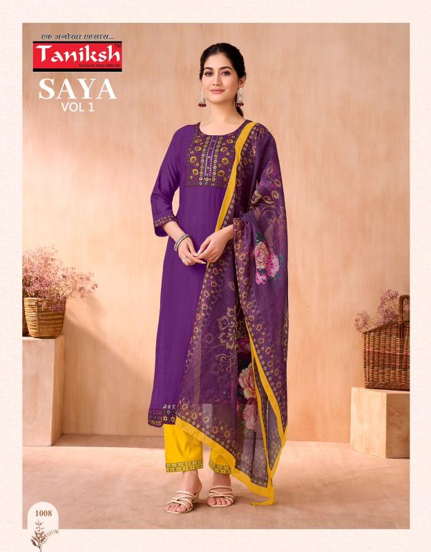 Taniksh Saya vol 1 catalog indian kurti manufacturer