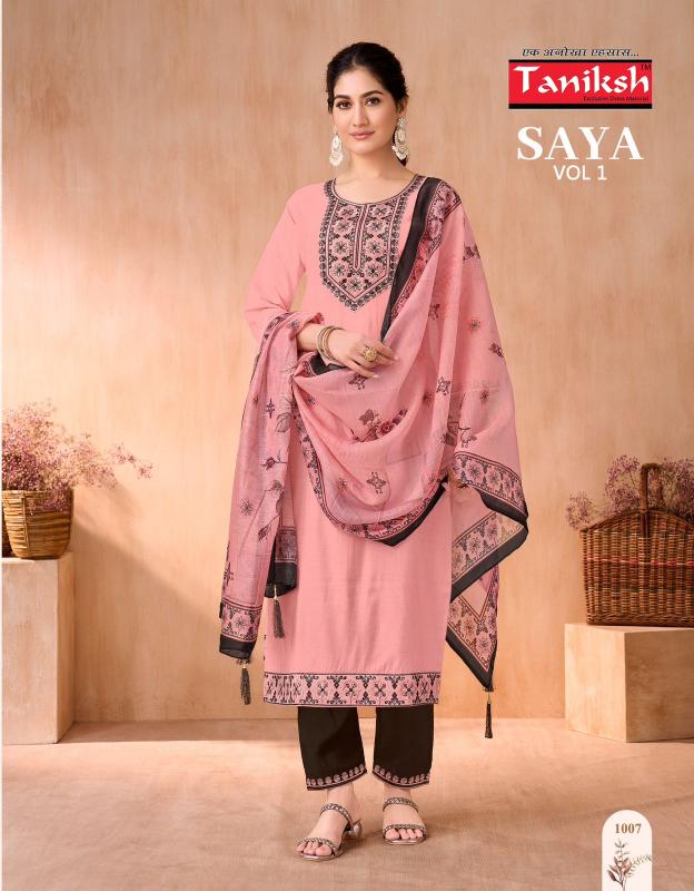 Taniksh Saya vol 1 catalog indian kurti manufacturer