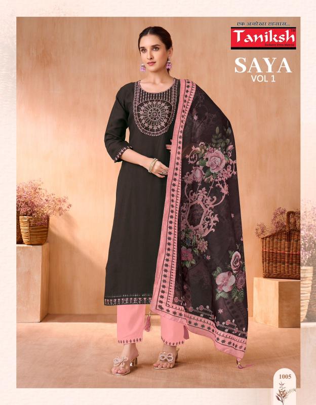 Taniksh Saya vol 1 catalog indian kurti manufacturer