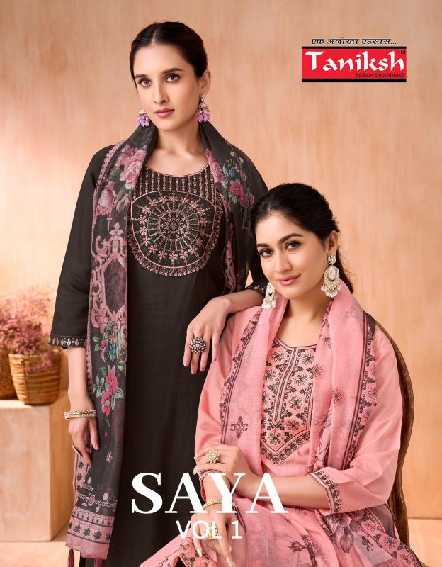 Taniksh Saya vol 1 catalog indian kurti manufacturer