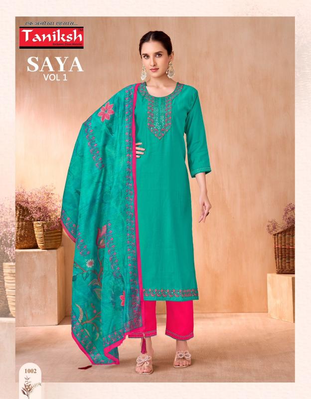 Taniksh Saya vol 1 catalog indian kurti manufacturer