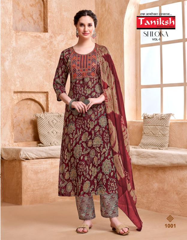 Taniksh Shloka vol 1 catalog buy office wear kurtis online india