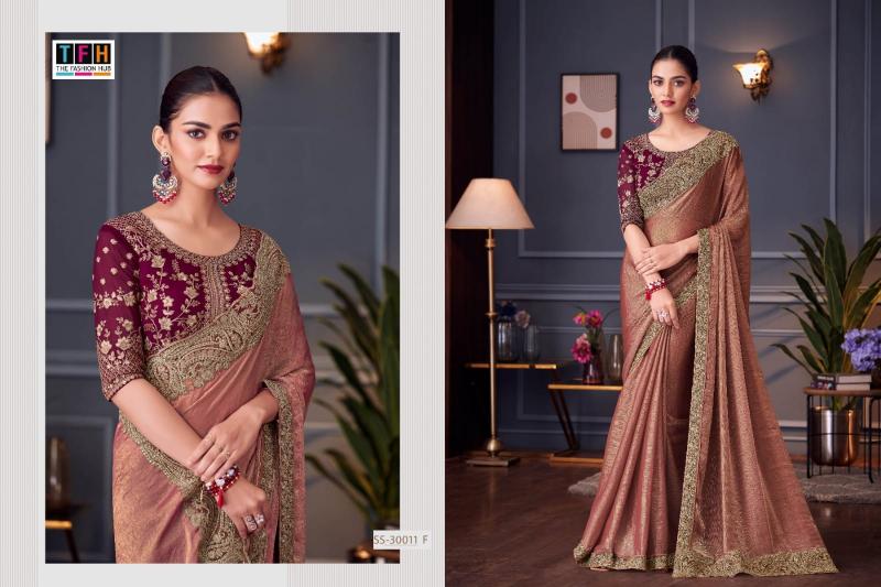 Tfh Silver Screen 20 (30000) Hit Series catalog latest saree collection in surat