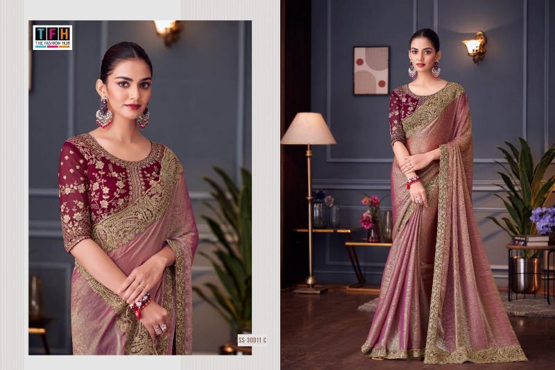Tfh Silver Screen 20 (30000) Hit Series catalog latest saree collection in surat