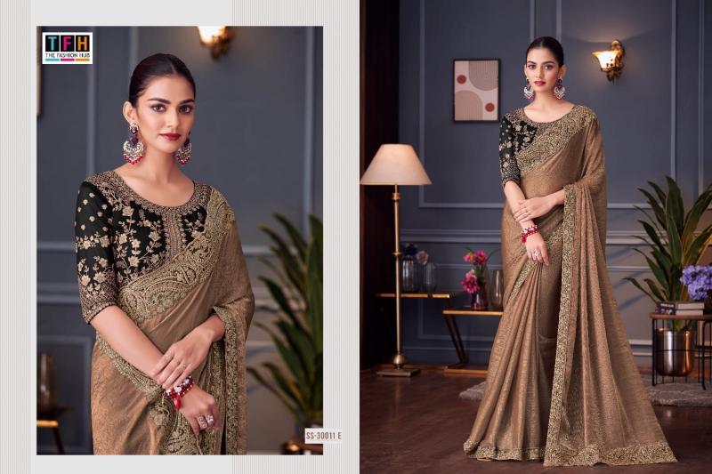 Tfh Silver Screen 20 (30000) Hit Series catalog latest saree collection in surat