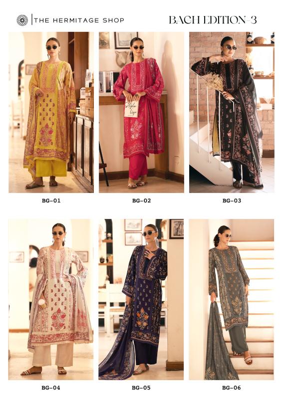 The Hermitage Shop Bagh Edition Vol 3 catalog salwar kameez wholesale surat