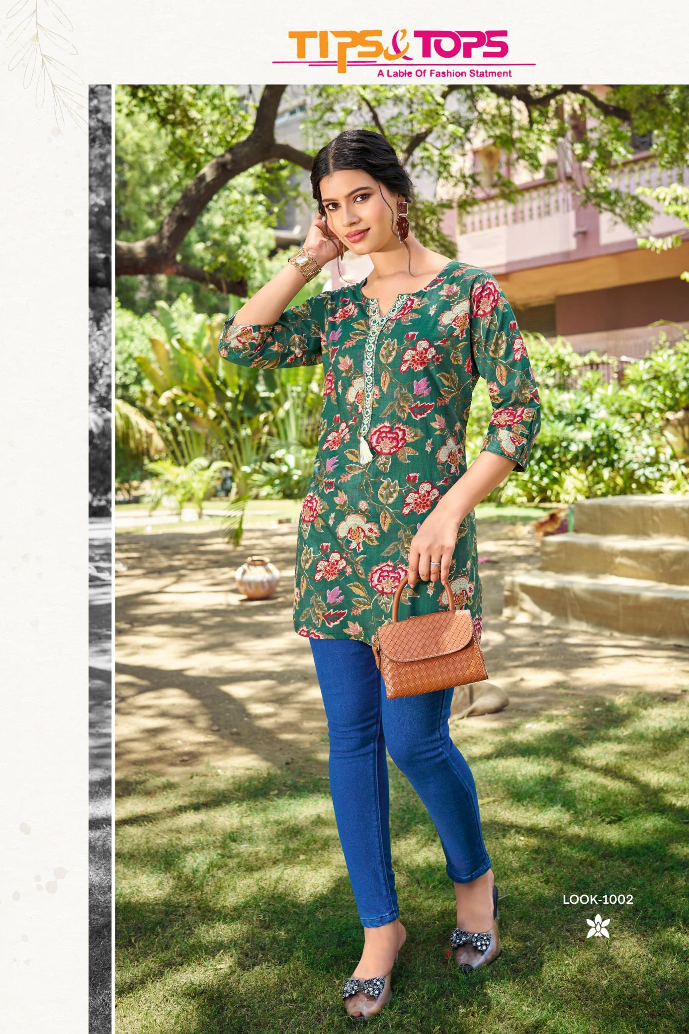 Tips & Tops Cotton Candy Vol 7 Catalog cotton short kurtis online india