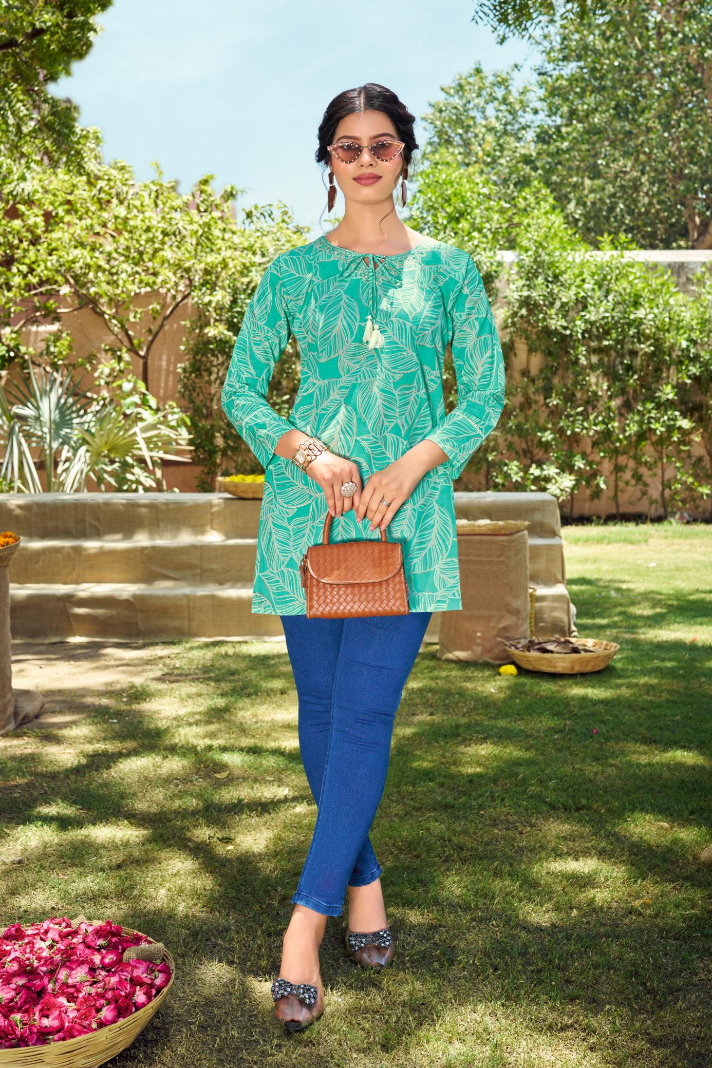 Tips & Tops Cotton Candy Vol 7 Catalog cotton short kurtis online india