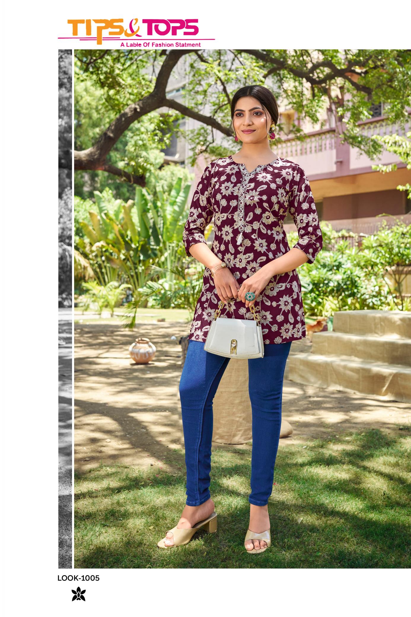 Tips & Tops Cotton Candy Vol 7 Catalog cotton short kurtis online india