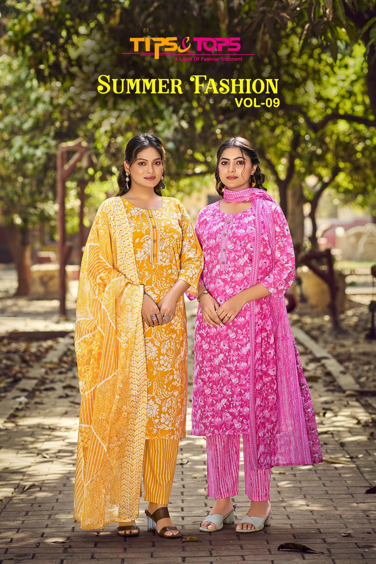 Tips & Tops Summer Fashion Vol 9 catalog indian kurti online india