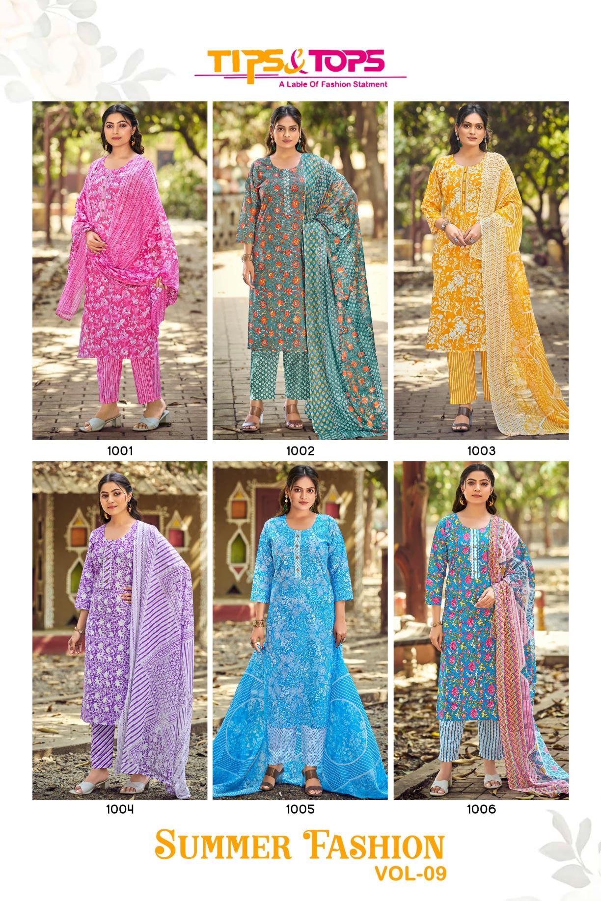 Tips & Tops Summer Fashion Vol 9 catalog indian kurti online india