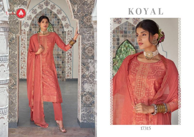 Triple Aaa Koyal catalog wholesale designer stylish salwar kameez 