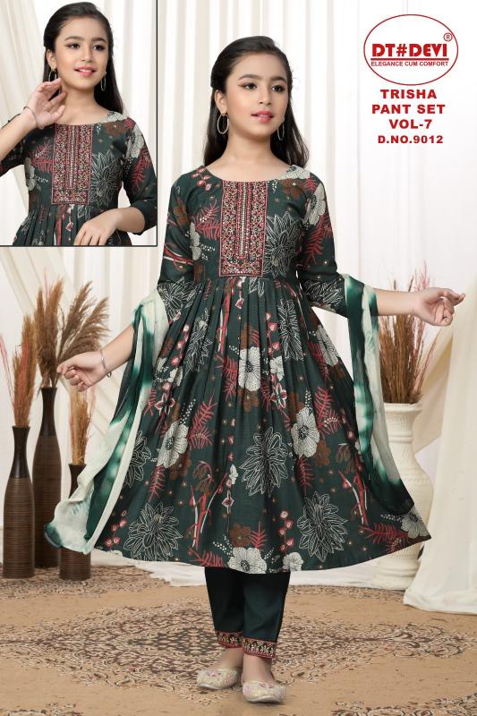 Trisha Pant Set Vol 7 Catalog kids wear wholesale in china