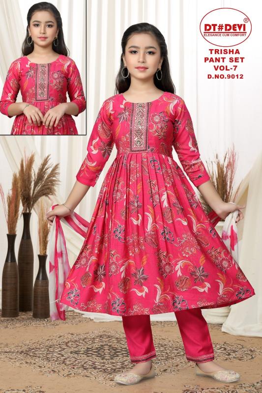 Trisha Pant Set Vol 7 Catalog kids wear wholesale in china