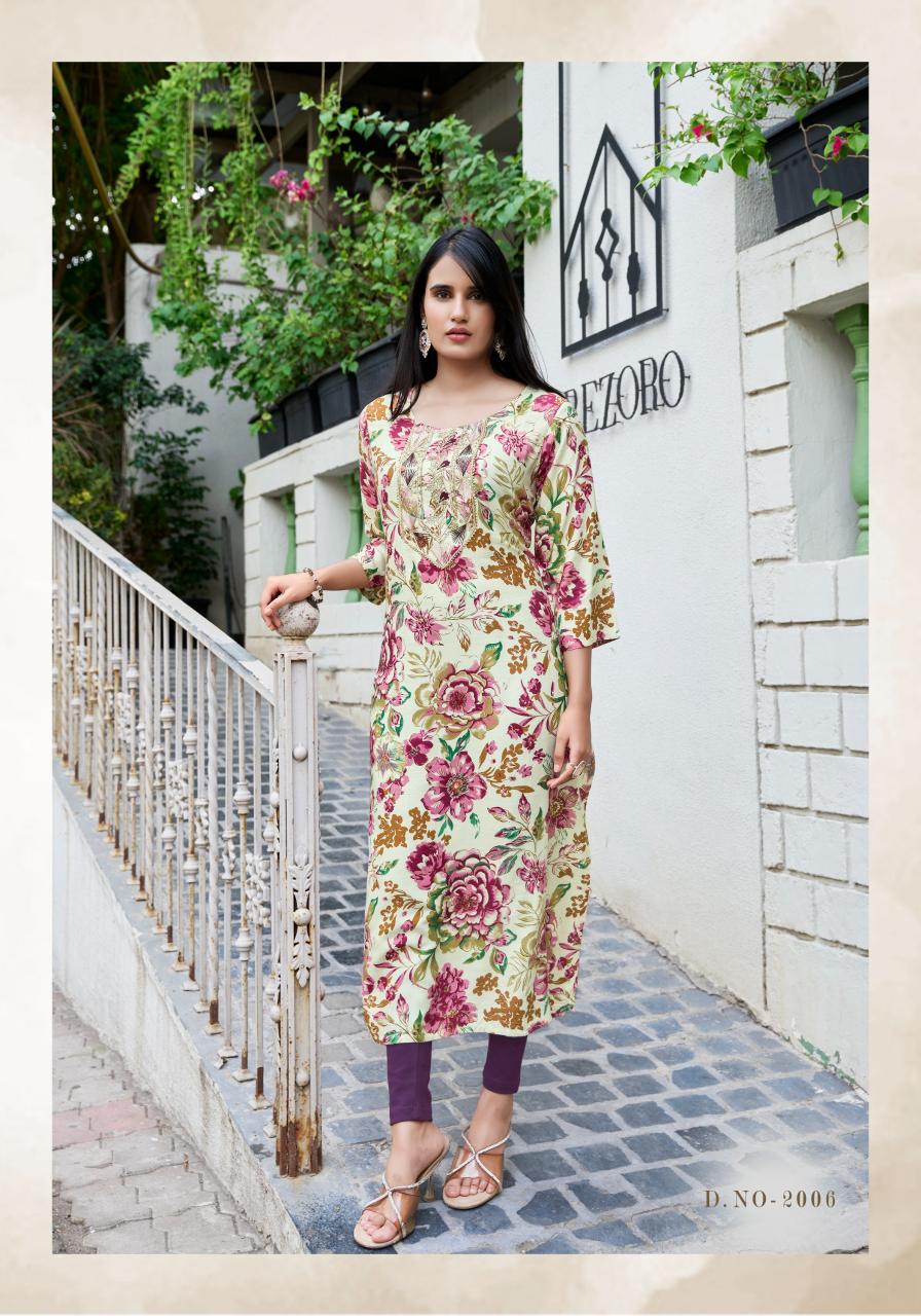 Vaniska Charming Vol 2 catalog indian kurti for women usa