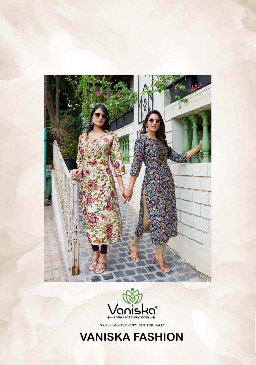 Vaniska Charming Vol 2 catalog indian kurti for women usa