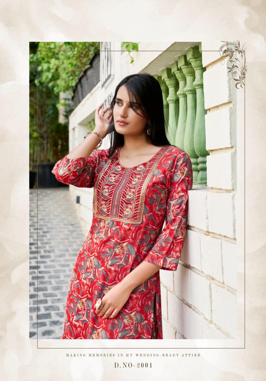 Vaniska Charming Vol 2 catalog indian kurti for women usa