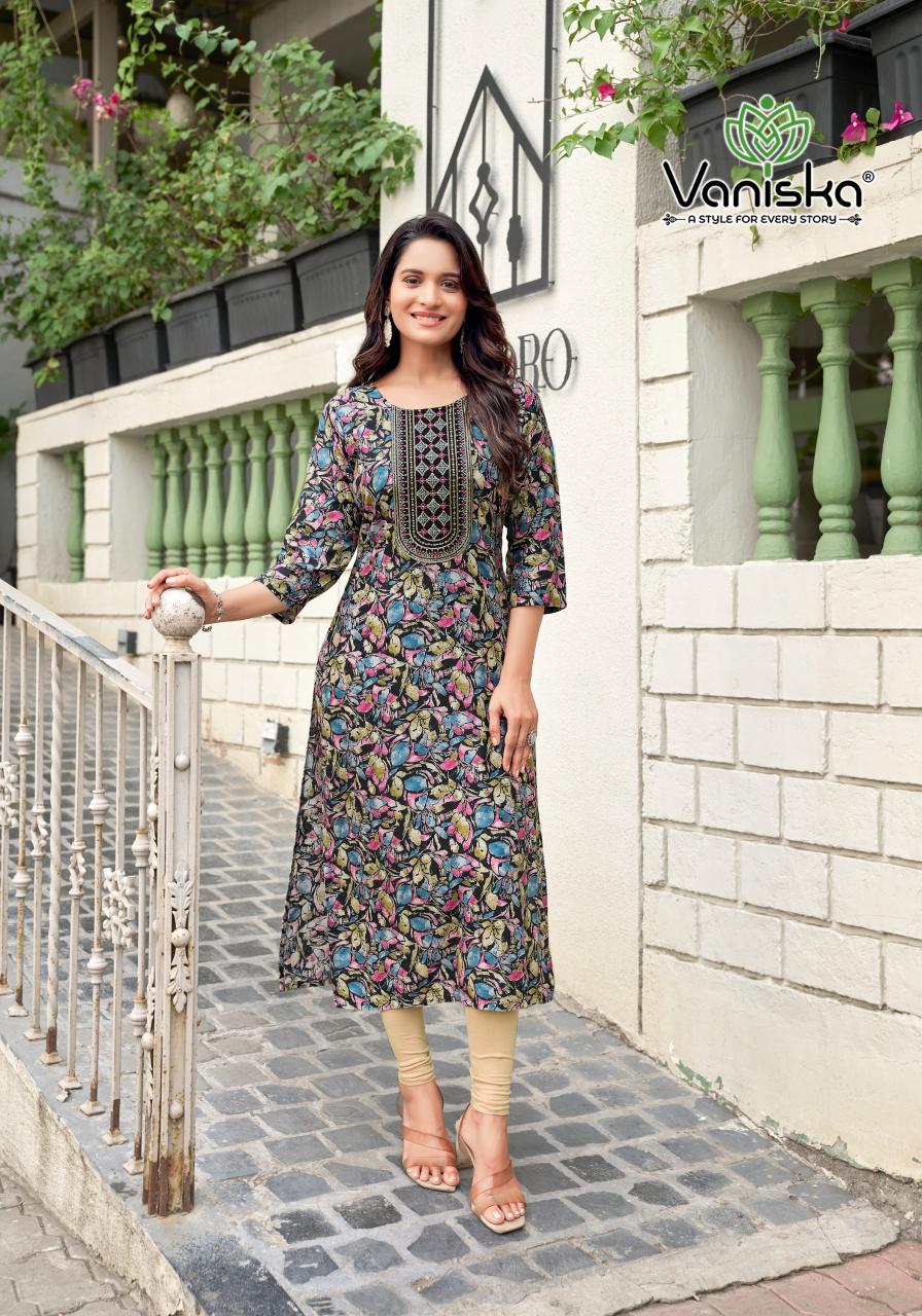 Vaniska Charming Vol 2 catalog indian kurti for women usa