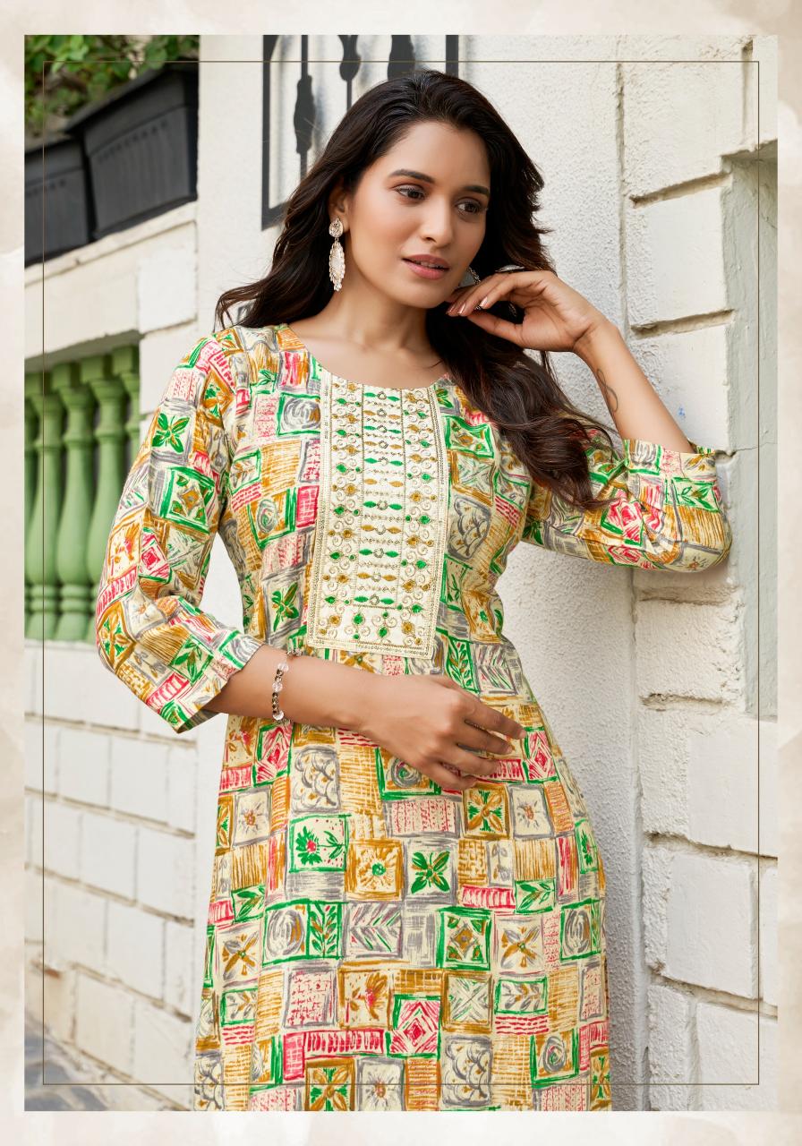 Vaniska Charming Vol 2 catalog indian kurti for women usa