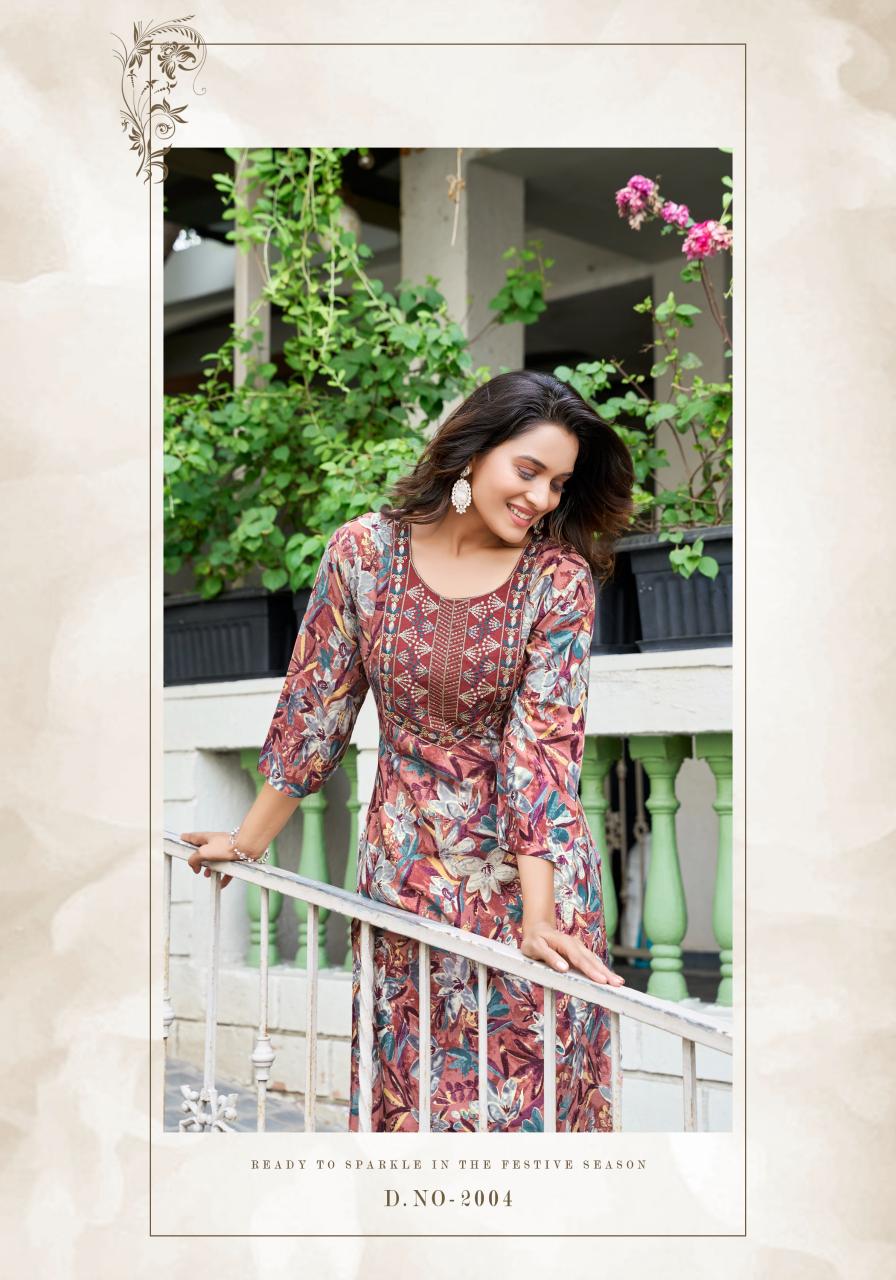 Vaniska Charming Vol 2 catalog indian kurti for women usa