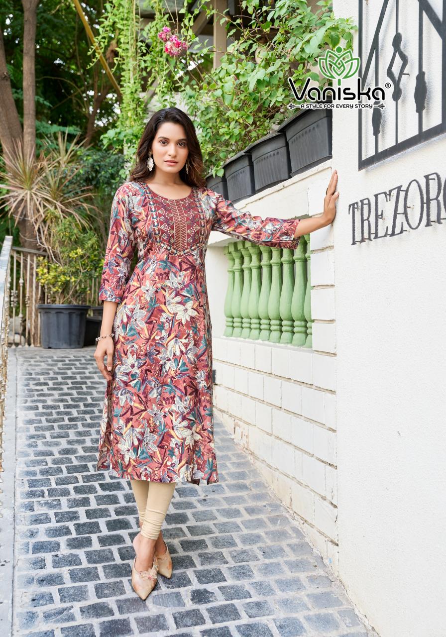 Vaniska Charming Vol 2 catalog indian kurti for women usa
