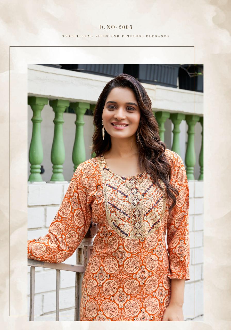 Vaniska Charming Vol 2 catalog indian kurti for women usa