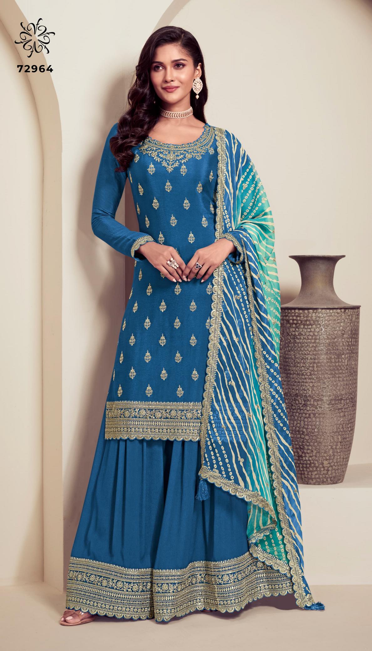 Vinay Kuleesh Rangplus catalog wholesale unstitched salwar kameez suppliers