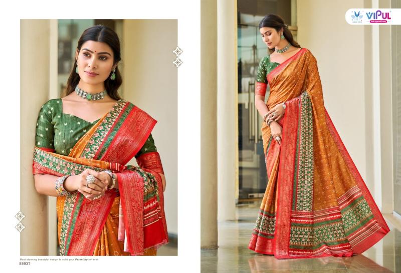 Vipul Ridhima catalog silk palace sarees surat