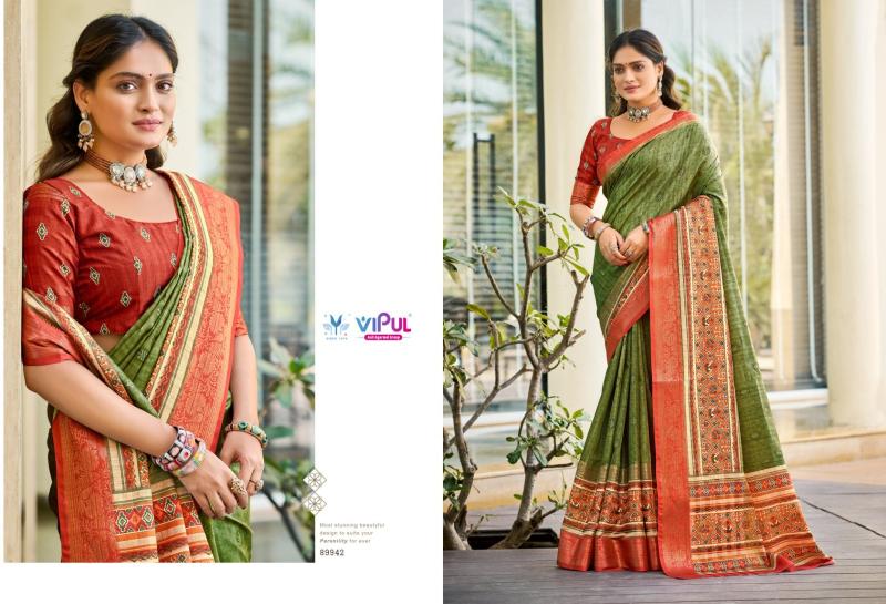 Vipul Ridhima catalog silk palace sarees surat