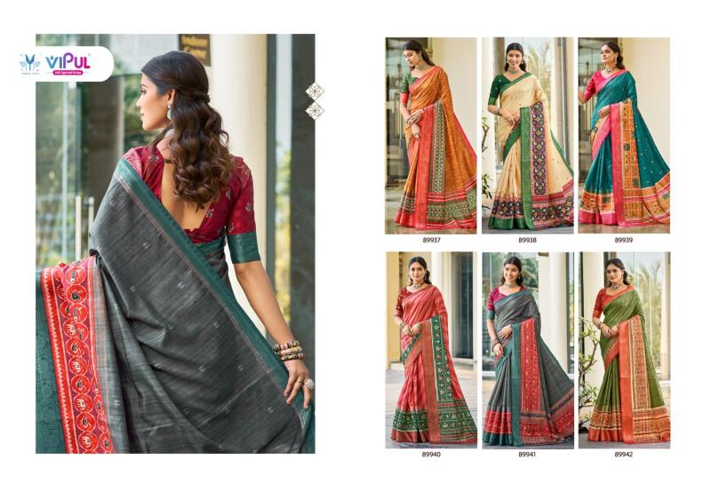 Vipul Ridhima catalog silk palace sarees surat