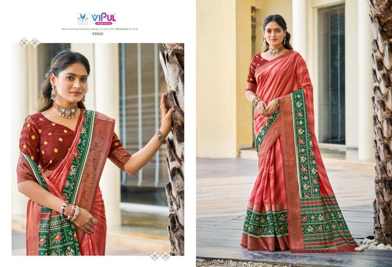 Vipul Ridhima catalog silk palace sarees surat