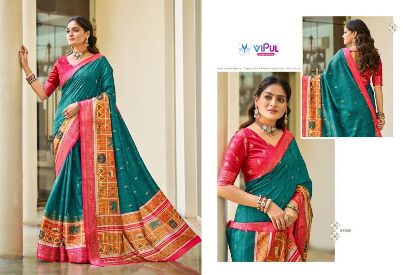 Vipul Ridhima catalog silk palace sarees surat