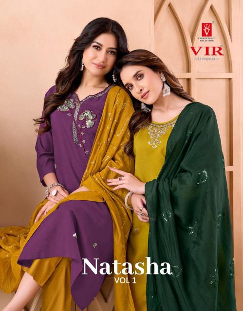 Vir Natasha vol 1 catalog ethnic indian kurtis online