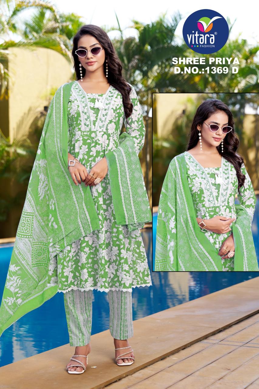 Vitara Shree Priya Catalog designer kurtis ebay india