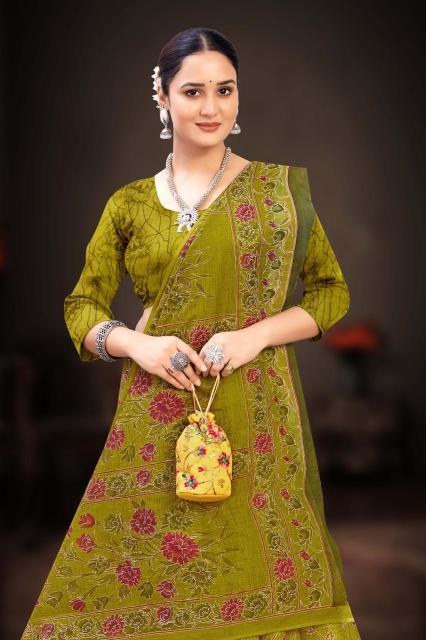 VJ Sasikala Vol-01 – Cotton Sarees - Wholesale Catalog